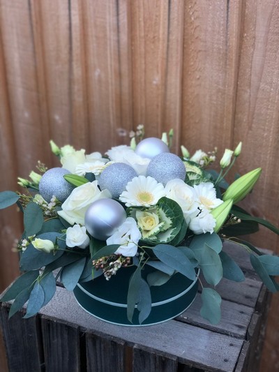 Christmas sparkle hatbox